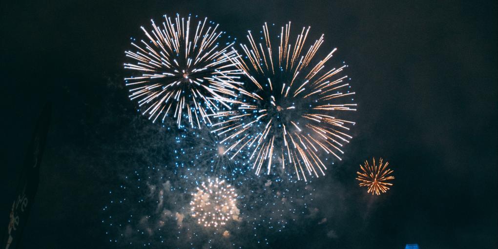 Happy New Year Fireworks